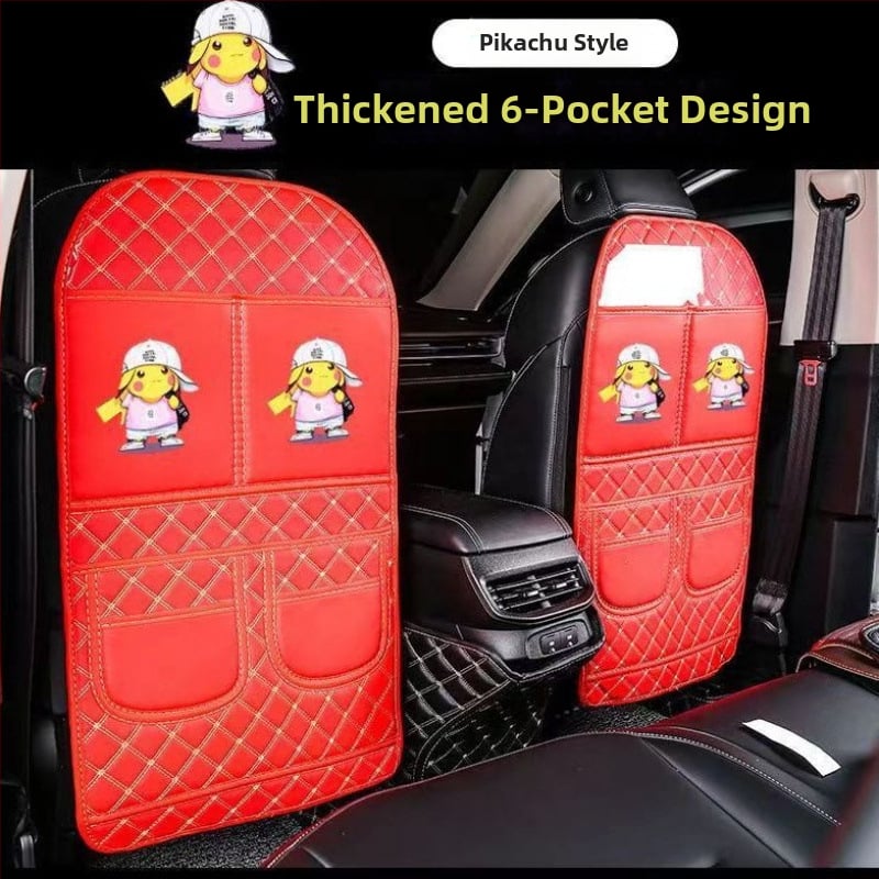 Защитна подложка за задната седалка в автомобил — PU материал, против удар от крак, защита от износ и замърсяване, одобрена частна марка