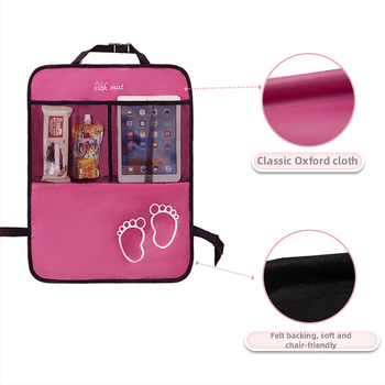 Τσάντα αποθήκευσης καθίσματος αυτοκινήτου από Oxford ύφανση, κρεμάμενη στην πλάτη του καθίσματος, χωρητικότητα 5 L, καθολική εφαρμογή, δυνατότητα εκτύπωσης λογότυπου