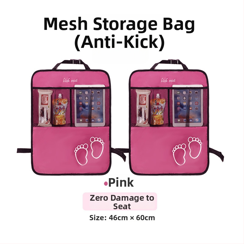 Τσάντα αποθήκευσης καθίσματος αυτοκινήτου από Oxford ύφανση, κρεμάμενη στην πλάτη του καθίσματος, χωρητικότητα 5 L, καθολική εφαρμογή, δυνατότητα εκτύπωσης λογότυπου