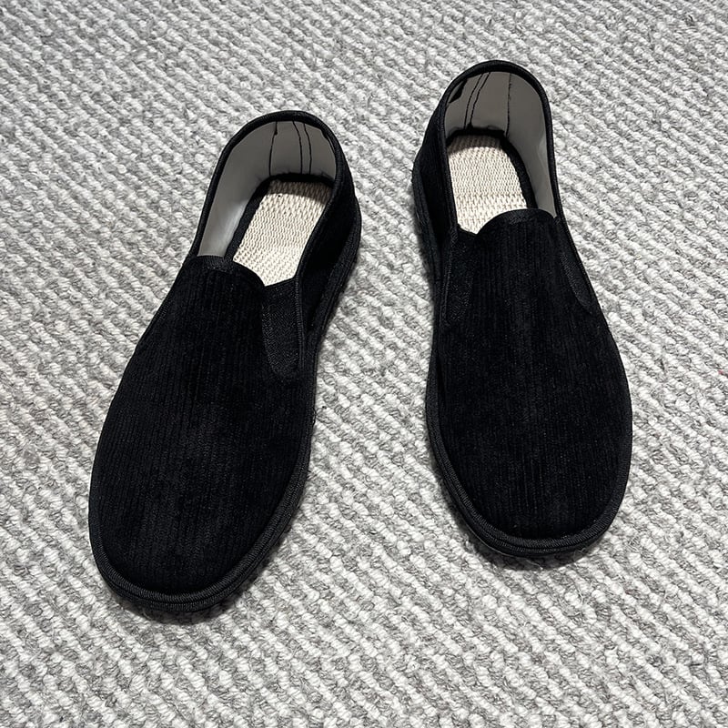 Unisex kasdieniai laisvalaikio batai su apvalia nosimi, nubuko viršus, kanapių įdėklas, guminė padas