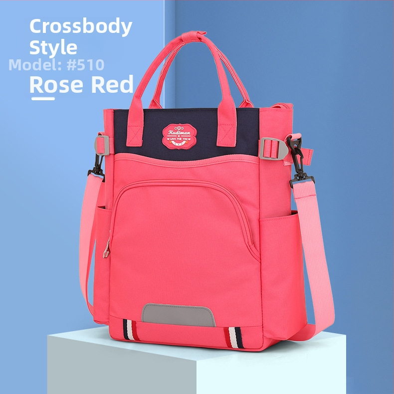 Unisex pratybų maišelis pradinėms mokykloms — Oxford audinys, kvėpuojantis, apkrovos mažinimas, poliesterio vidinis pamušalas, modelis 5100