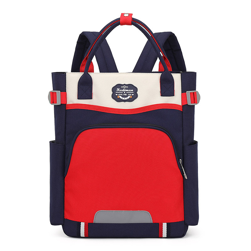 Unisex pratybų maišelis pradinėms mokykloms — Oxford audinys, kvėpuojantis, apkrovos mažinimas, poliesterio vidinis pamušalas, modelis 5100