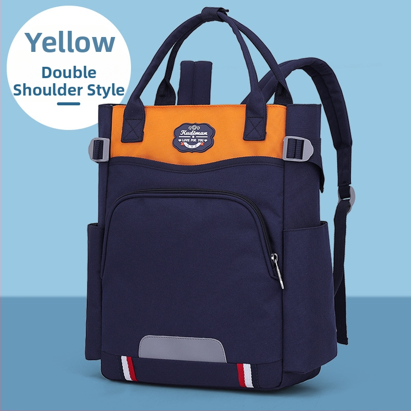 Unisex pratybų maišelis pradinėms mokykloms — Oxford audinys, kvėpuojantis, apkrovos mažinimas, poliesterio vidinis pamušalas, modelis 5100