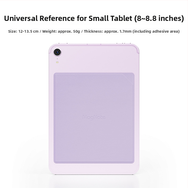 Magnētisks līmēšanas plāksteris planšetdatora statīvam un e-grāmatu lasītājam (līmēšanas tips) – Universāla saderība