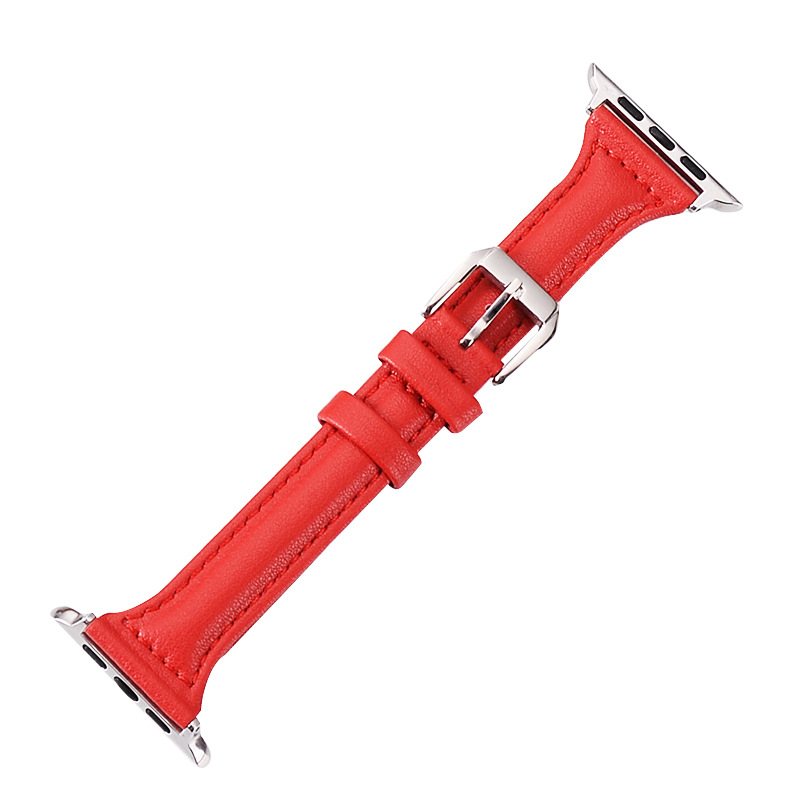 Apple Watch S10 ремък от изкуствена кожа — ретро дизайн, лято 2025, елегантен минималистичен бизнес стил за ежедневна употреба