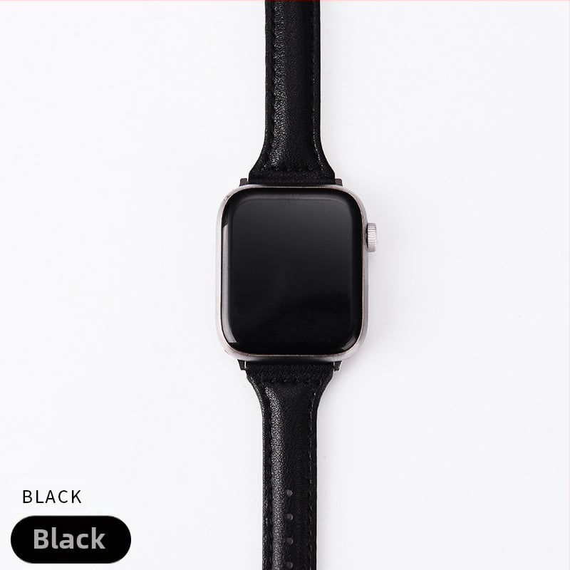 Apple Watch S10 ремък от изкуствена кожа — ретро дизайн, лято 2025, елегантен минималистичен бизнес стил за ежедневна употреба