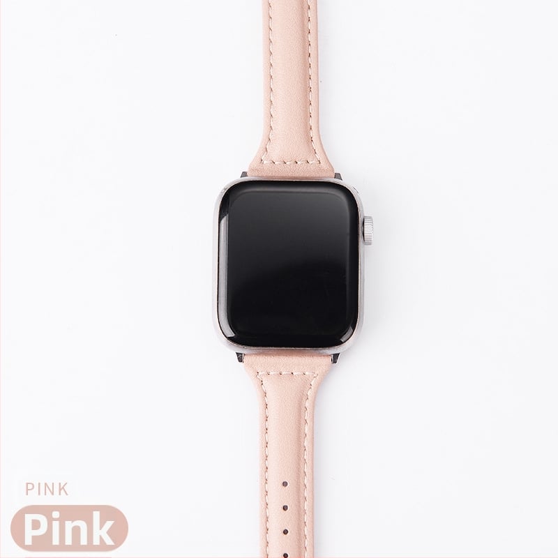 Apple Watch S10 ремък от изкуствена кожа — ретро дизайн, лято 2025, елегантен минималистичен бизнес стил за ежедневна употреба