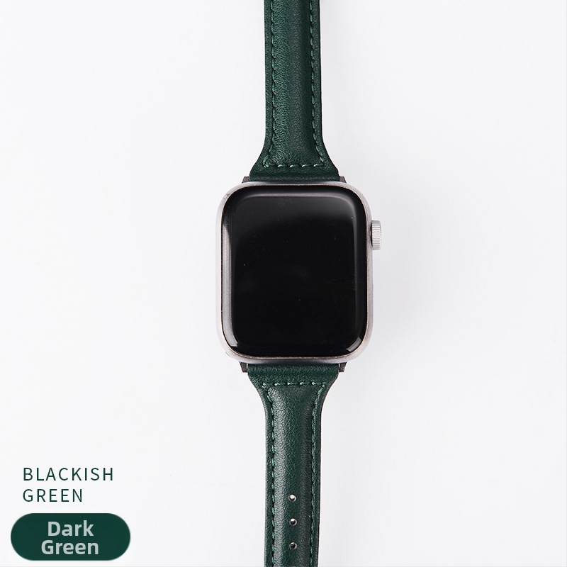 Apple Watch S10 ремък от изкуствена кожа — ретро дизайн, лято 2025, елегантен минималистичен бизнес стил за ежедневна употреба