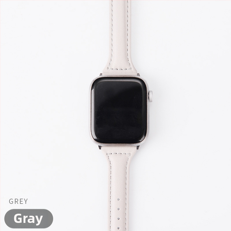 Apple Watch S10 ремък от изкуствена кожа — ретро дизайн, лято 2025, елегантен минималистичен бизнес стил за ежедневна употреба