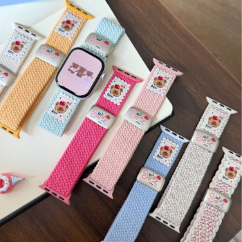Najlonska pletena narukvica za sat s magnetnom kopčom, kompatibilna s Apple Watch 56789S10