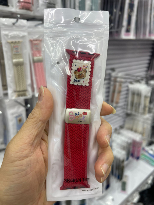 Najlonska pletena narukvica za sat s magnetnom kopčom, kompatibilna s Apple Watch 56789S10