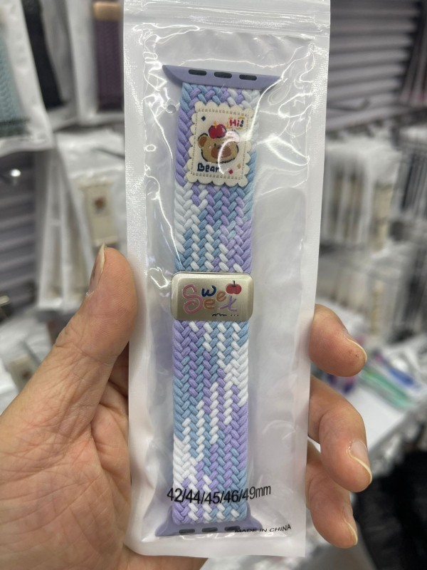 Najlonska pletena narukvica za sat s magnetnom kopčom, kompatibilna s Apple Watch 56789S10