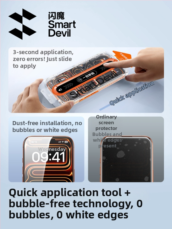 Tvrdené sklo ochranný štít celého displeja pre iPhone 16 Pro Max (Značka: Zifan; Materiál: Asahi sklo; Typ filmu: Celé telo štítu; Charakteristika filmu: HD)