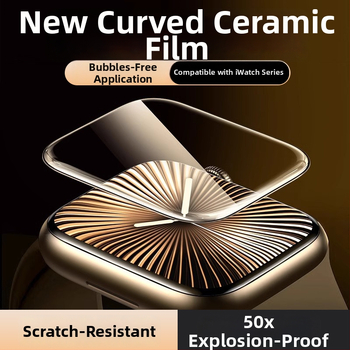 Apple S10 viedpulksteņa hidrogel ekrāna aizsargs - HD, izturīgs pret krišanu, saderīgs ar iWatch S9/S8/S7