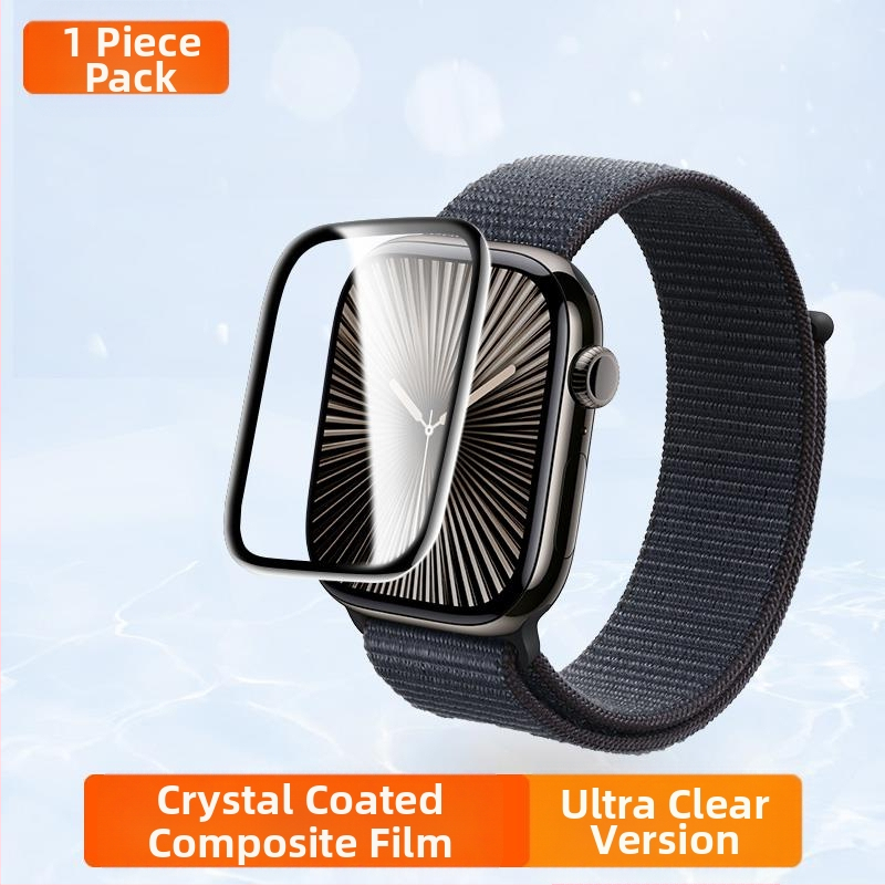 Apple S10 viedpulksteņa hidrogel ekrāna aizsargs - HD, izturīgs pret krišanu, saderīgs ar iWatch S9/S8/S7