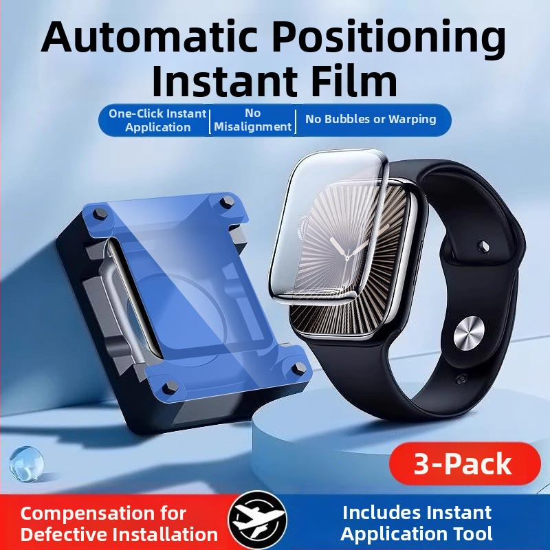 Apple S10 viedpulksteņa hidrogel ekrāna aizsargs - HD, izturīgs pret krišanu, saderīgs ar iWatch S9/S8/S7