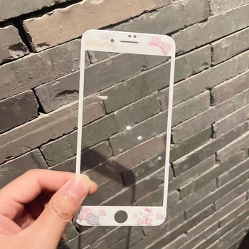 Karastatud esikraan kaitsekile mustriga