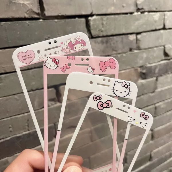 Karastatud esikraan kaitsekile mustriga