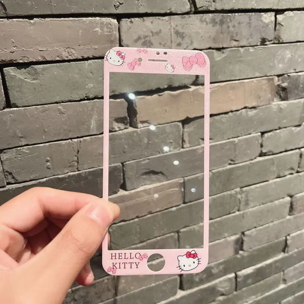 Karastatud esikraan kaitsekile mustriga