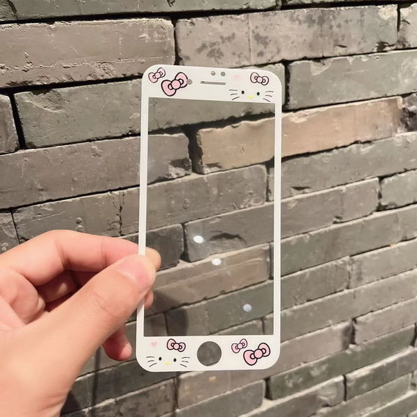 Karastatud esikraan kaitsekile mustriga