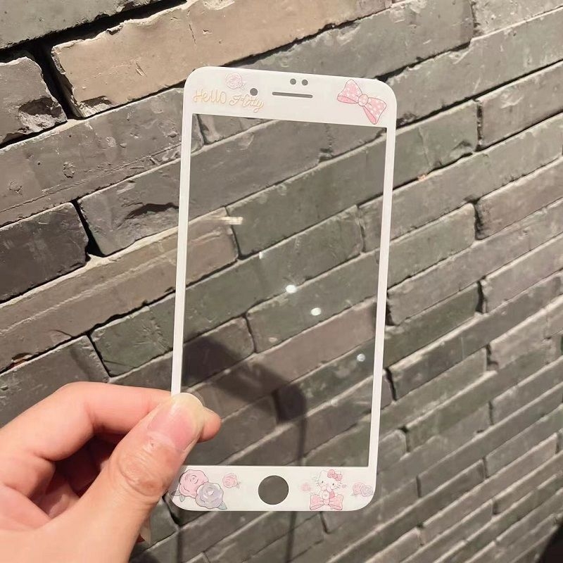 Karastatud esikraan kaitsekile mustriga