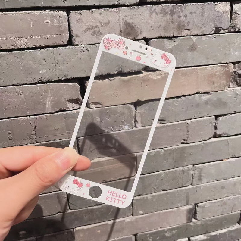 Karastatud esikraan kaitsekile mustriga