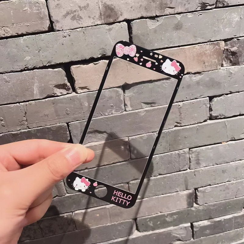 Karastatud esikraan kaitsekile mustriga