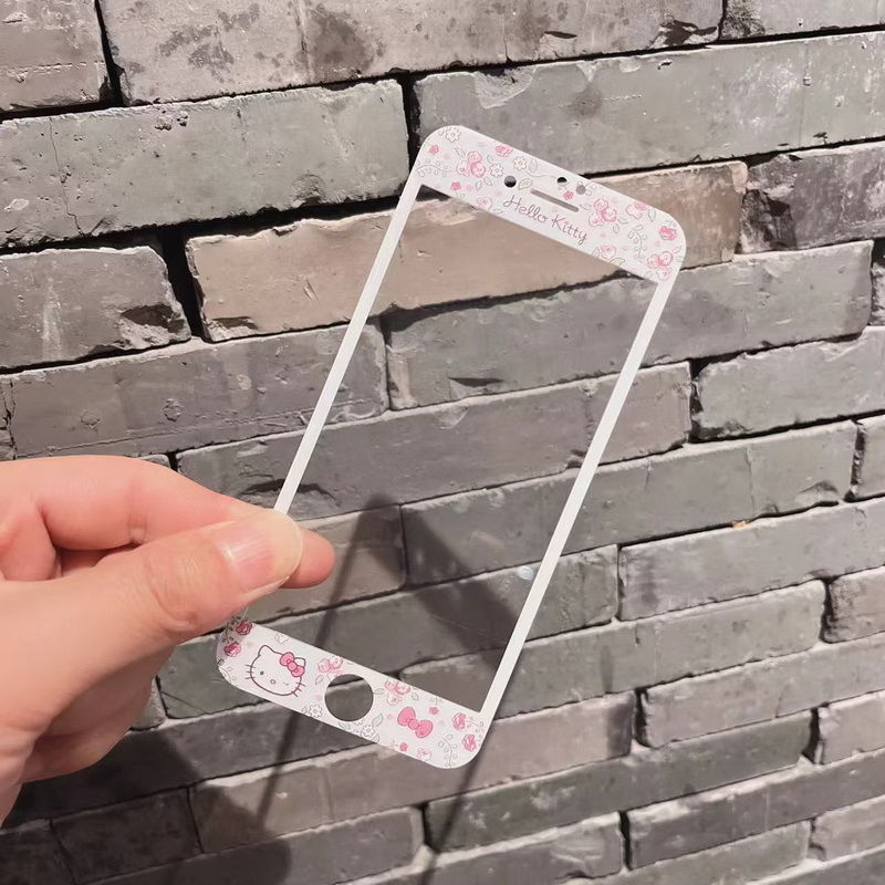 Karastatud esikraan kaitsekile mustriga