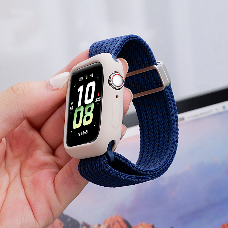 Remen za Apple Watch S11 s magnetskom kopčom, najlonska elastična tkanina, kompatibilan s Huawei Watch 5/4