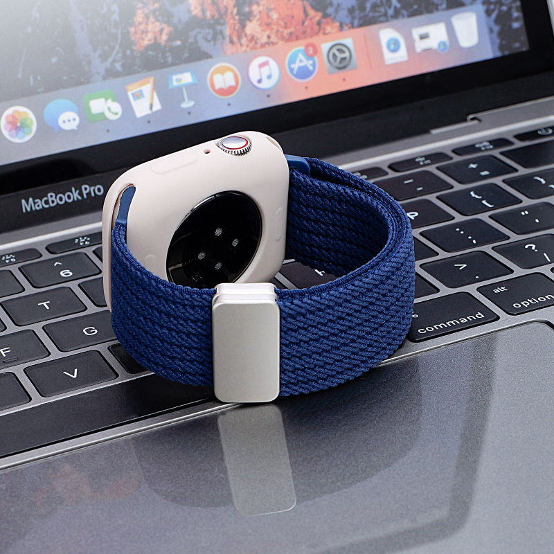 Remen za Apple Watch S11 s magnetskom kopčom, najlonska elastična tkanina, kompatibilan s Huawei Watch 5/4