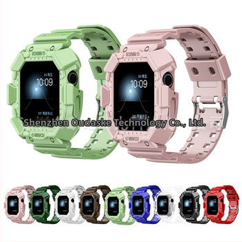 TPU jednopásový pás pre Apple Watch SE s ľadovcovým vzorom, kód 876543