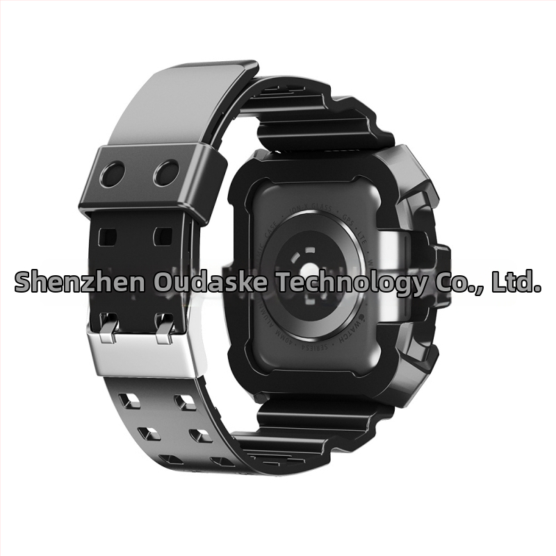 TPU jednopásový pás pre Apple Watch SE s ľadovcovým vzorom, kód 876543