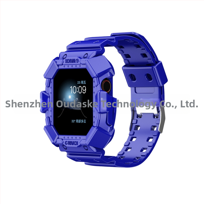 TPU jednopásový pás pre Apple Watch SE s ľadovcovým vzorom, kód 876543