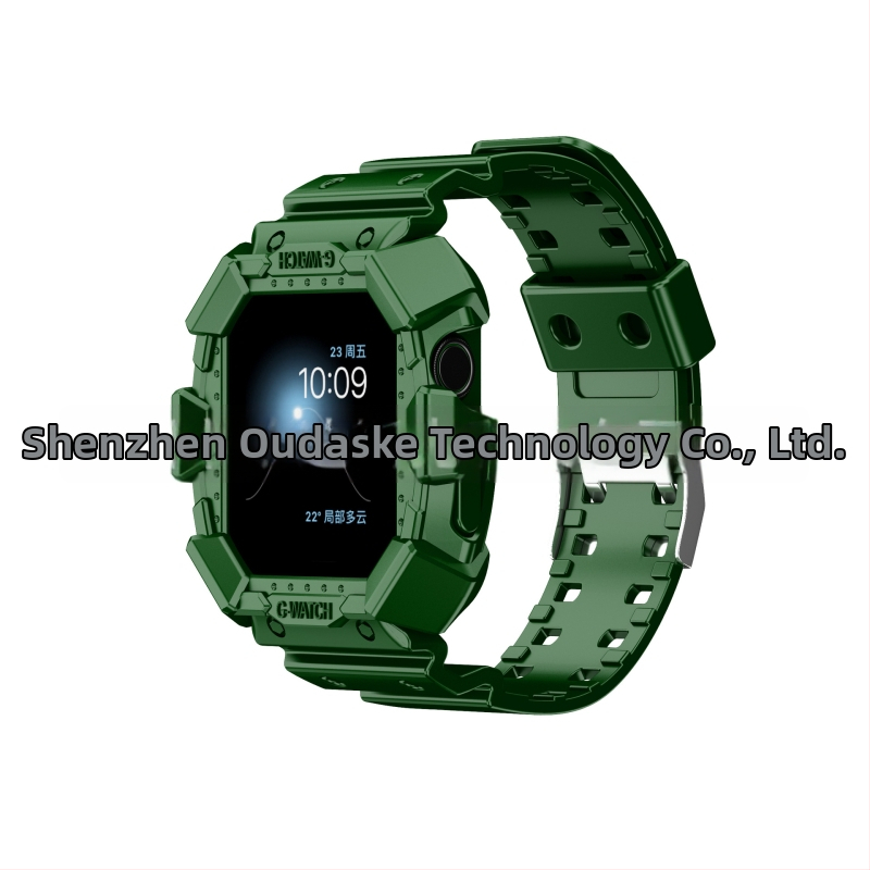 TPU jednopásový pás pre Apple Watch SE s ľadovcovým vzorom, kód 876543