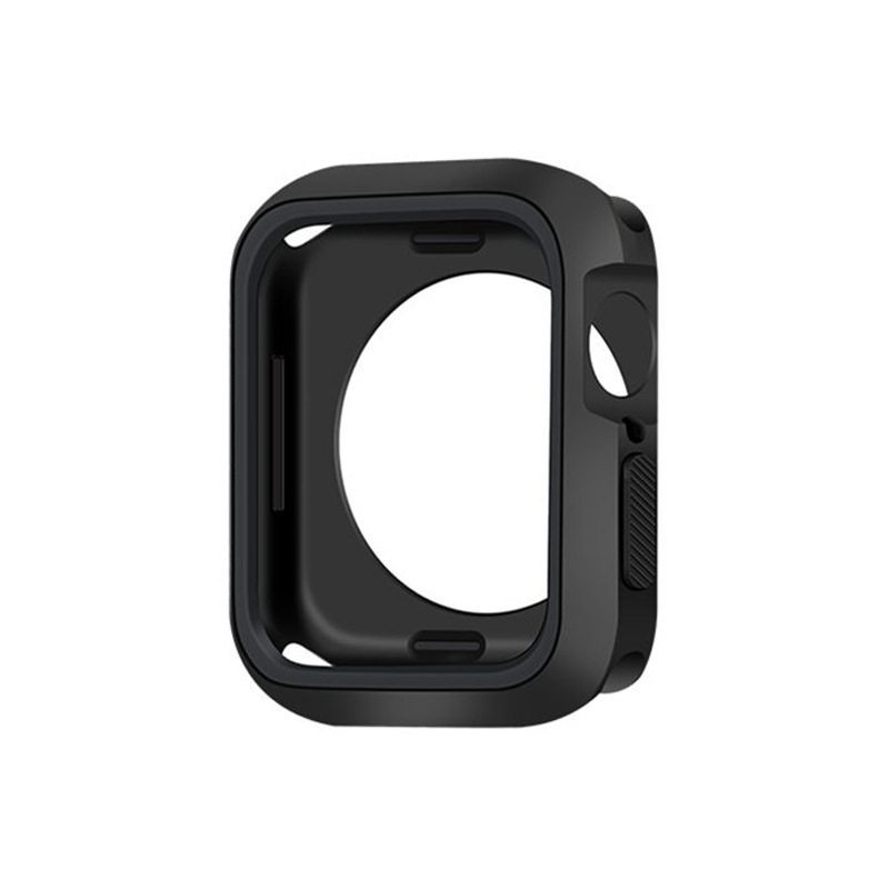 Silikónový ochranný kryt pre Apple Watch Ultra2 so čiastočne obaleným rámom (Kompatibilita: Apple Watch Ultra2; Materiál: Silikón; Dizajn: Čiastočne obalený rám)