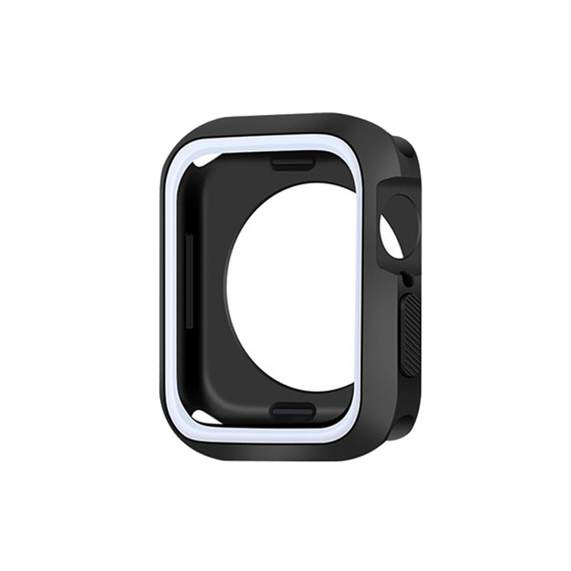 Silikónový ochranný kryt pre Apple Watch Ultra2 so čiastočne obaleným rámom (Kompatibilita: Apple Watch Ultra2; Materiál: Silikón; Dizajn: Čiastočne obalený rám)