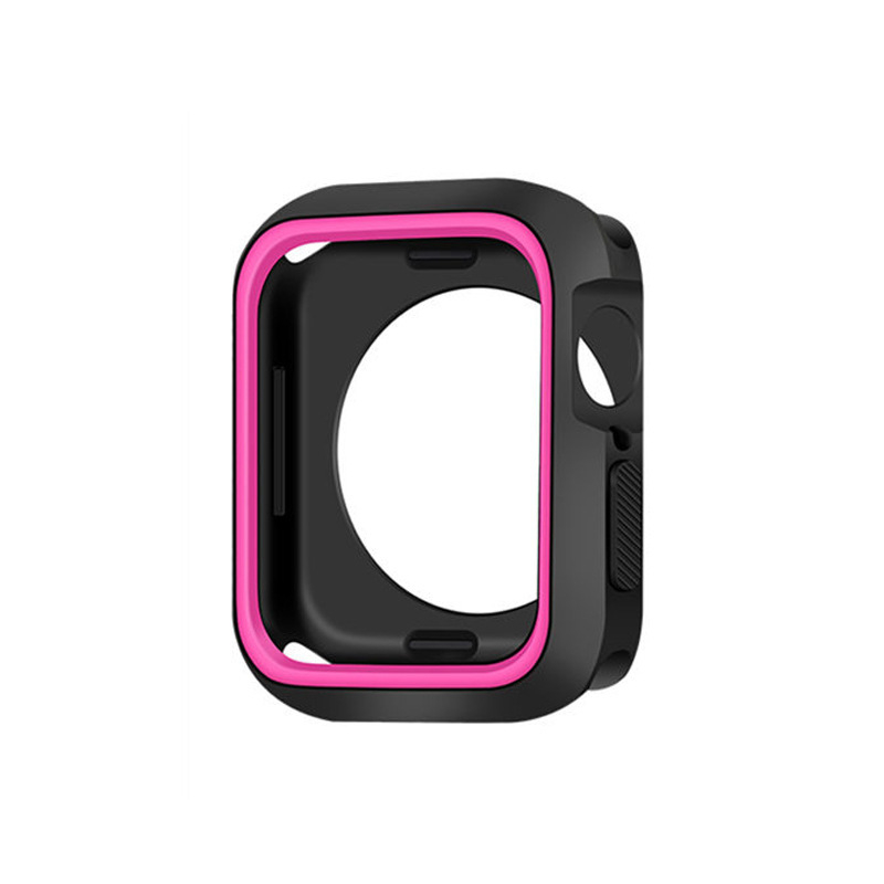 Silikónový ochranný kryt pre Apple Watch Ultra2 so čiastočne obaleným rámom (Kompatibilita: Apple Watch Ultra2; Materiál: Silikón; Dizajn: Čiastočne obalený rám)