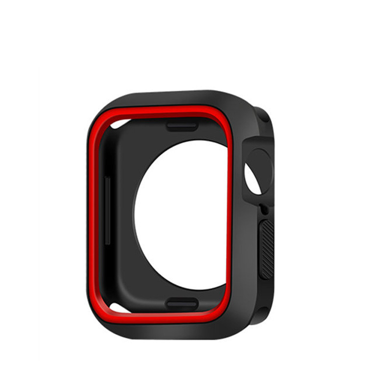 Silikónový ochranný kryt pre Apple Watch Ultra2 so čiastočne obaleným rámom (Kompatibilita: Apple Watch Ultra2; Materiál: Silikón; Dizajn: Čiastočne obalený rám)