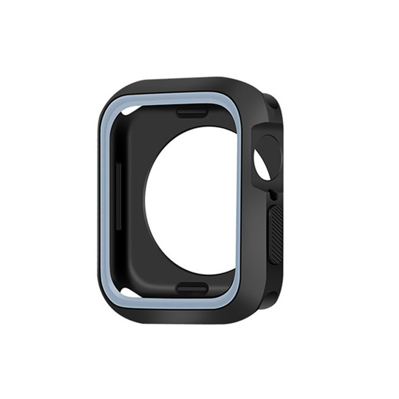 Silikónový ochranný kryt pre Apple Watch Ultra2 so čiastočne obaleným rámom (Kompatibilita: Apple Watch Ultra2; Materiál: Silikón; Dizajn: Čiastočne obalený rám)