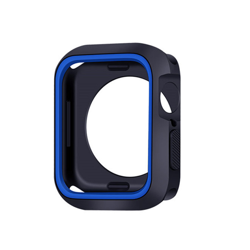 Silikónový ochranný kryt pre Apple Watch Ultra2 so čiastočne obaleným rámom (Kompatibilita: Apple Watch Ultra2; Materiál: Silikón; Dizajn: Čiastočne obalený rám)
