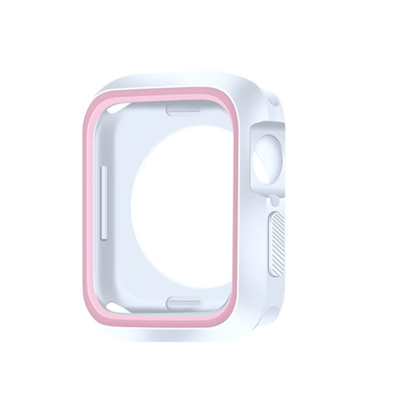 Silikónový ochranný kryt pre Apple Watch Ultra2 so čiastočne obaleným rámom (Kompatibilita: Apple Watch Ultra2; Materiál: Silikón; Dizajn: Čiastočne obalený rám)