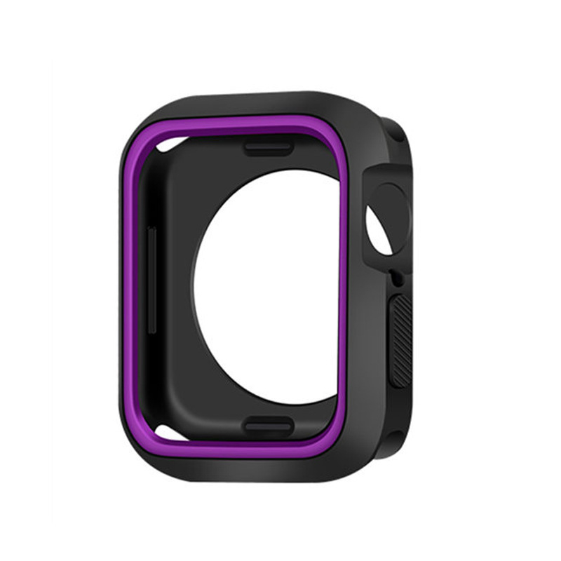 Silikónový ochranný kryt pre Apple Watch Ultra2 so čiastočne obaleným rámom (Kompatibilita: Apple Watch Ultra2; Materiál: Silikón; Dizajn: Čiastočne obalený rám)