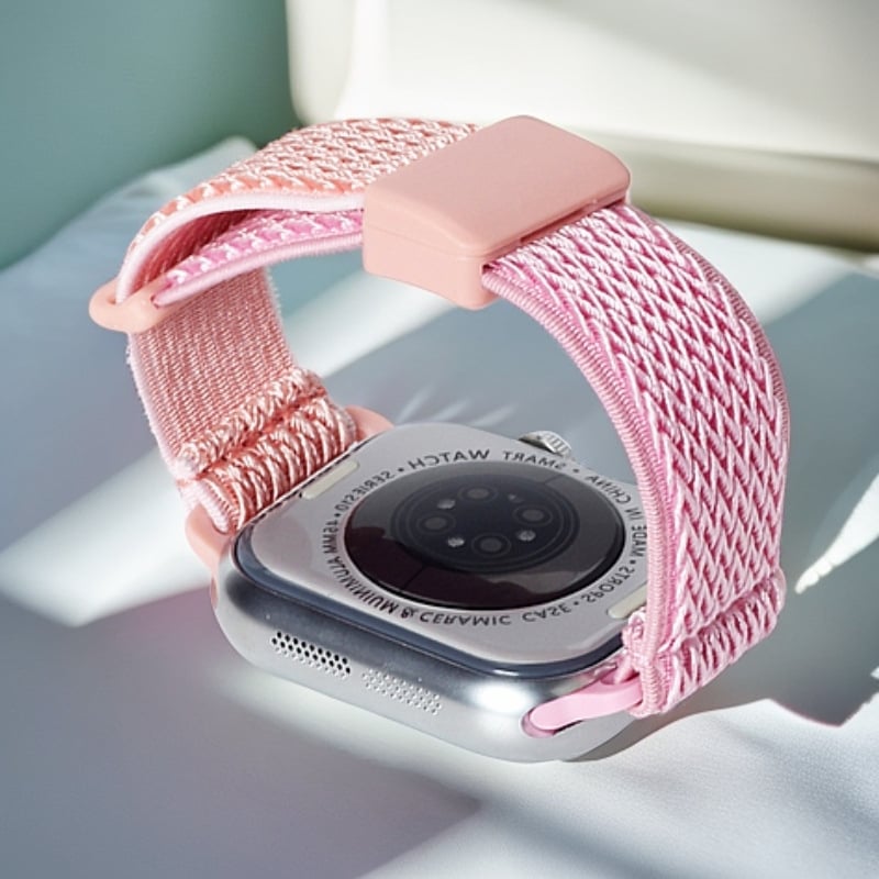 Fitterm каишка за Apple Watch Ultra от еластична найлонова лента с пластмасова магнитна закопчалка — код Ra–ap001