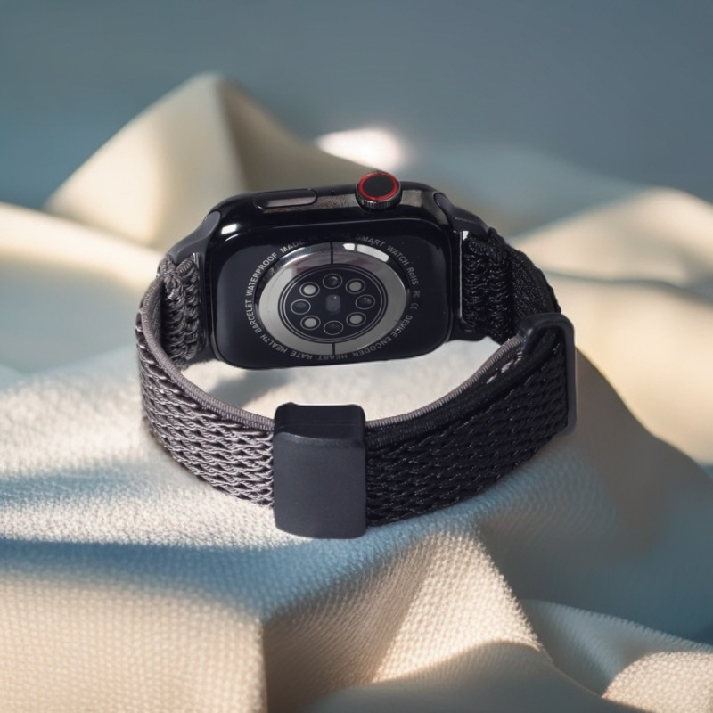 Fitterm каишка за Apple Watch Ultra от еластична найлонова лента с пластмасова магнитна закопчалка — код Ra–ap001