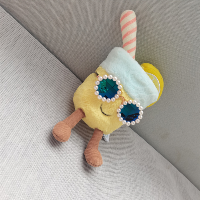 Ochelari pentru animale de companie, ramă circulară din metal cu perle, fabricate manual, pentru câini și pisici, stil japonez-coreean