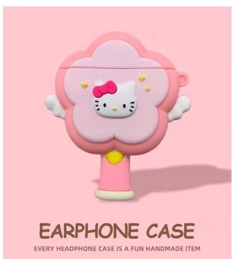 Θήκη ακουστικών Apple AirPods 2/3 – MK μάρκα, PVC υλικό, στυλ κινουμένων σχεδίων, χύτευση με έγχυση