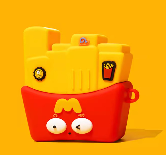 Θήκη ακουστικών Apple AirPods 2/3 – MK μάρκα, PVC υλικό, στυλ κινουμένων σχεδίων, χύτευση με έγχυση