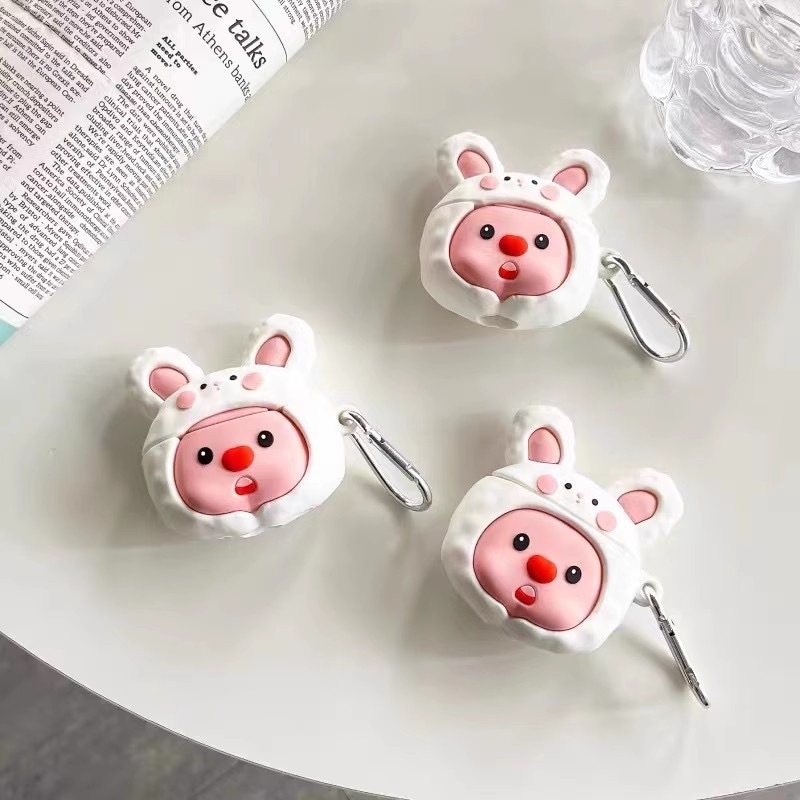 Θήκη ακουστικών Apple AirPods 2/3 – MK μάρκα, PVC υλικό, στυλ κινουμένων σχεδίων, χύτευση με έγχυση