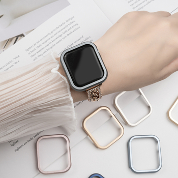 Metalno zaštitno kućište za Apple Watch, kompatibilno s generacijama 7–10, aluminij, zlatna, 42 mm i 46 mm