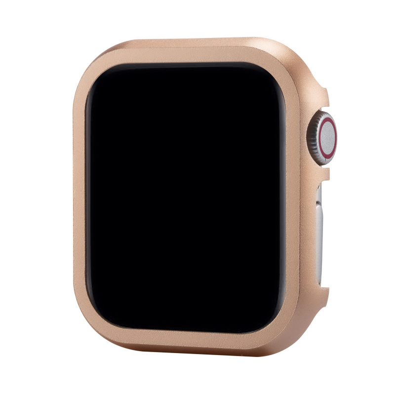 Metalno zaštitno kućište za Apple Watch, kompatibilno s generacijama 7–10, aluminij, zlatna, 42 mm i 46 mm